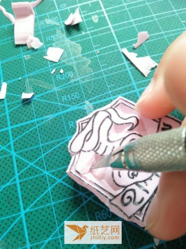 Illustrated tutorial on rubber stamps for beginners, with a washboard blank for making