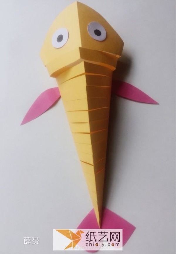 Cute simple origami fish children’s handmade Mother’s Day gift