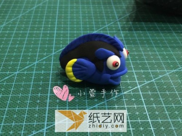 How to make Finding Nemo fish with ultra-light clay. Prepare an underwater world as a Teacher’s Day gift.