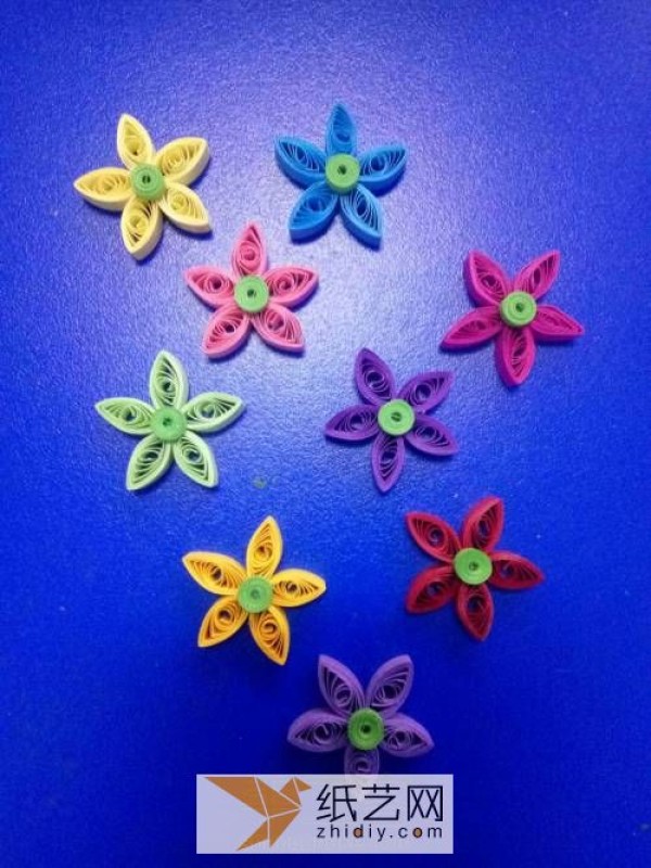 Beautiful quilled paper bouquet and small potted plant as Teachers Day gift