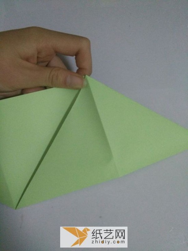 Beautiful origami leaf envelope Teachers Day greeting card envelope