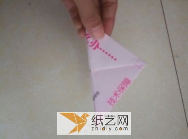 Simple origami boat making tutorial for children