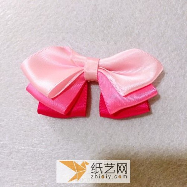 Beautiful ribbon bow hairpin Christmas gift