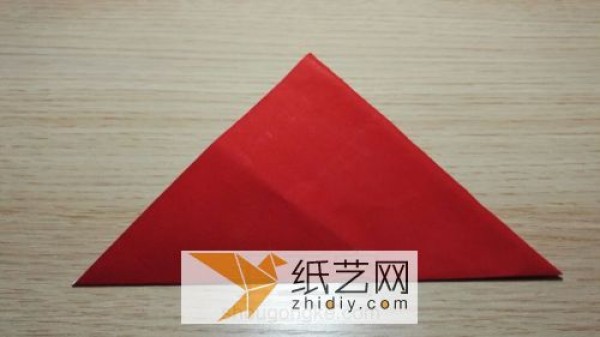 Real photos of how to make an origami Santa Claus that is simple and easy for children to learn