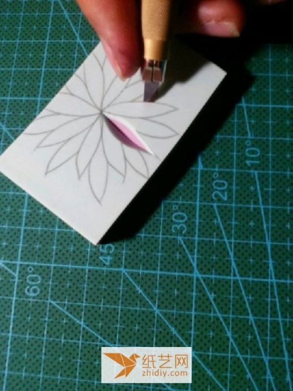 Tutorial on how to make a unique rubber stamp with flowers left blank