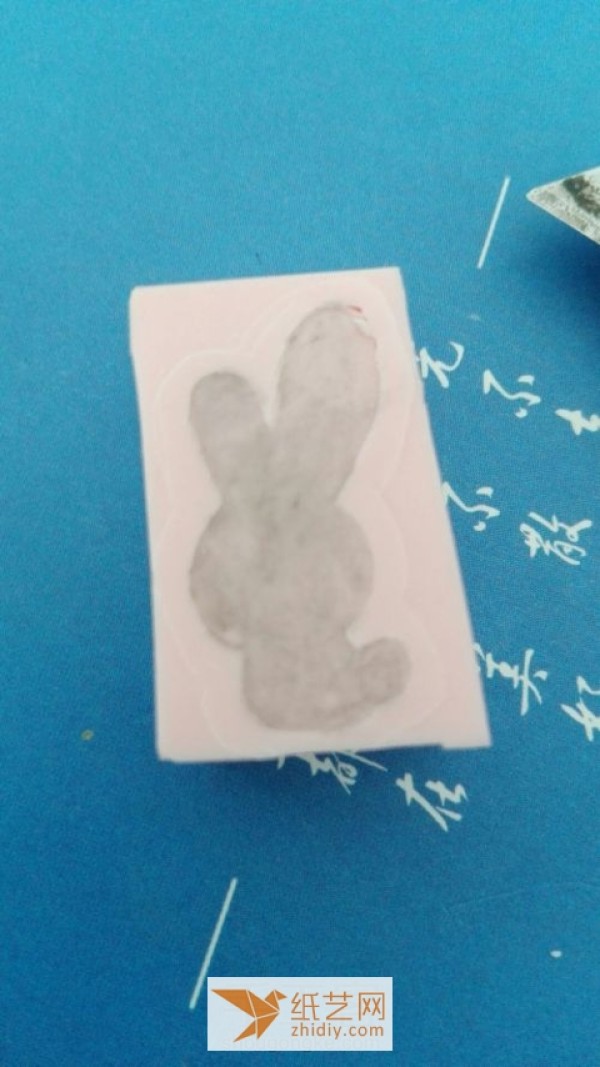 Tutorial on making cute bunny rubber stamps for beginners