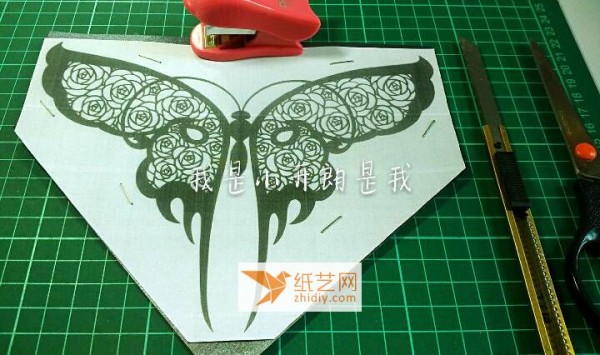 Beautiful paper sculpture butterfly Teachers Day gift