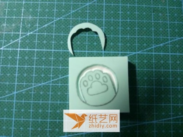 Super cute kitten paw rubber stamp making tutorial