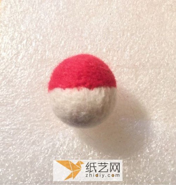 Wool Felt Pokemon Poke Ball Keychain New Year Gift Making Tutorial