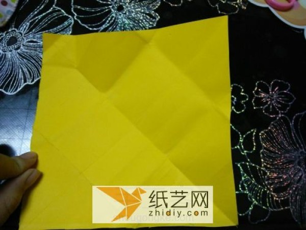 Handmade creative DIY tutorial teaches you how to fold diamond envelopes. Simple envelope folding method