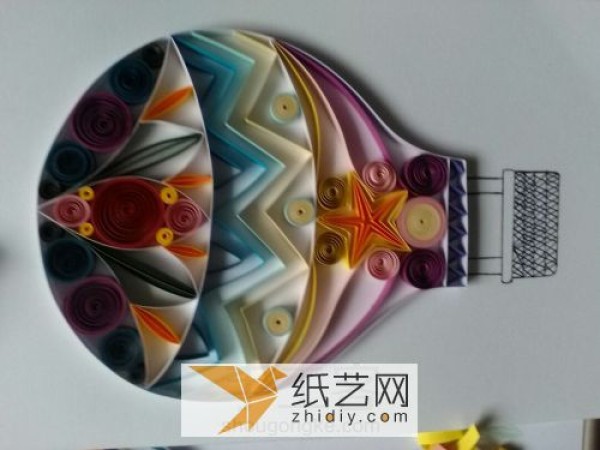 DIY paper-quilled hot air balloon with super artistic sense to make Teacher’s Day gift