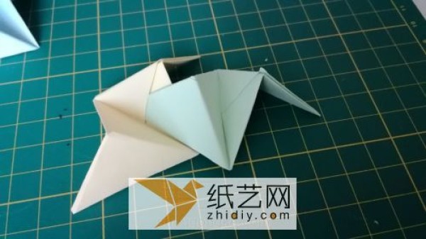 Cute origami rice dumplings, a small decoration for the Dragon Boat Festival