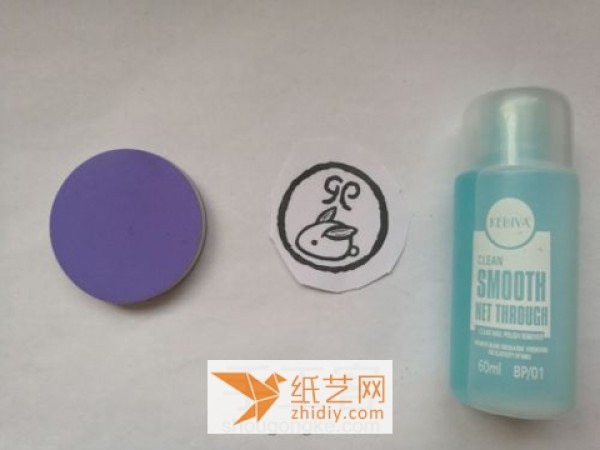 A tutorial on how to use nail polish remover to transfer rubber stamps