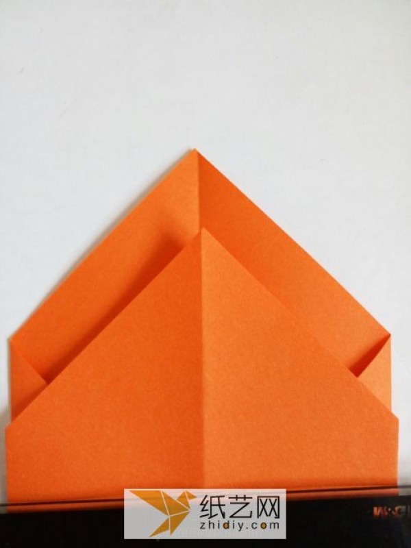 Exploding mechanism box origami envelope with surprise inside Valentines Day card