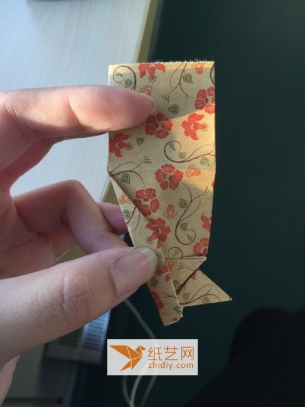 Origami goldfish step by step handmade tutorial