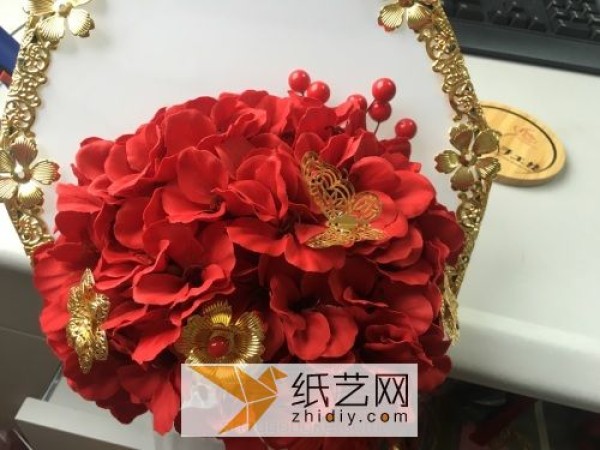 DIY classical bouquet for Chinese wedding, suitable as a wedding gift for friends