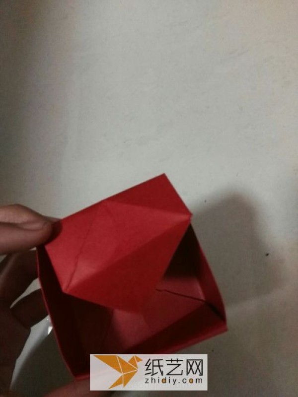 How to make a simple origami box How to fold a paper box with paper