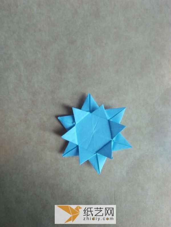 You can also fold a piece of paper into three-dimensional snowflakes!