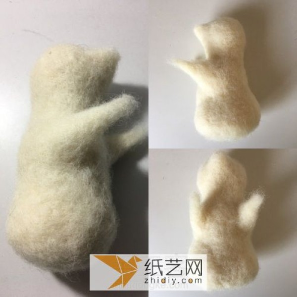 How to make a small raccoon doll by hand using wool felt? fulfill your wishes