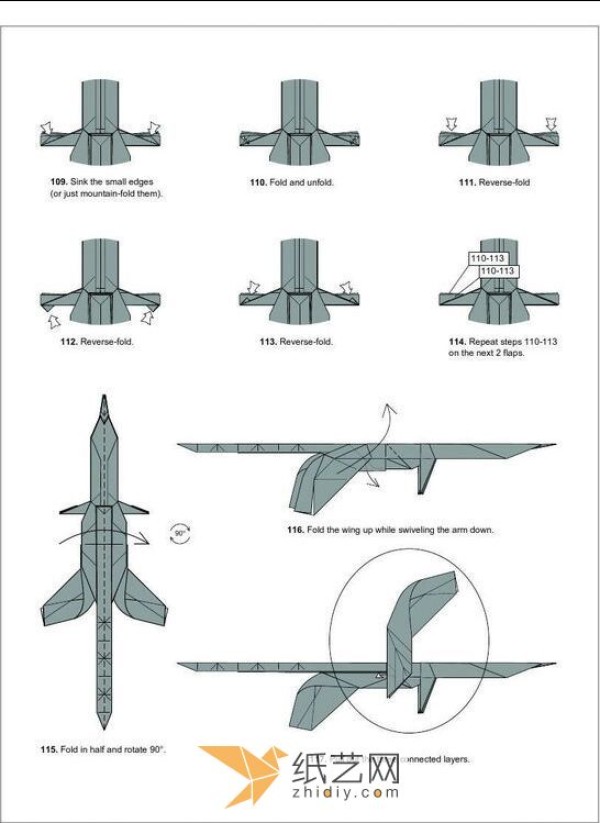 Tutorial on making origami dragons