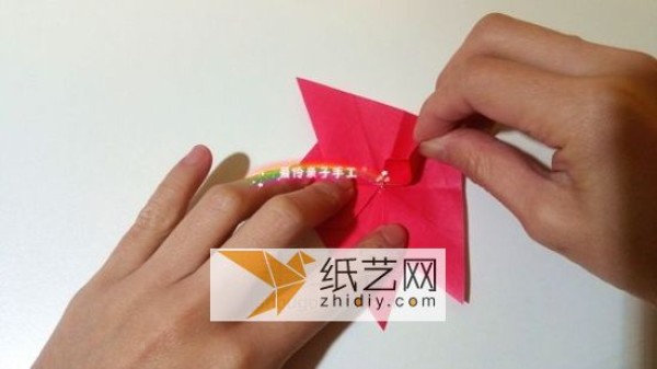 Cherry Blossom Origami Tutorial Illustrated with 48 Steps