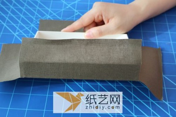 DIY fabric gift packaging box making tutorial for Chinese Valentine’s Day gifts