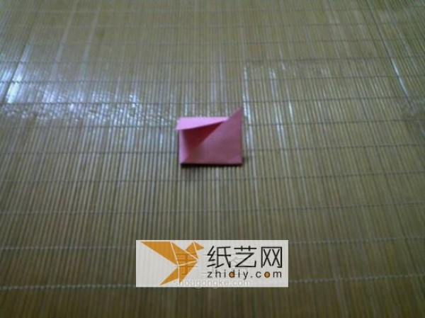 Tutorial illustration of origami cube made from sticky notes Bao Jiao Bao Hui