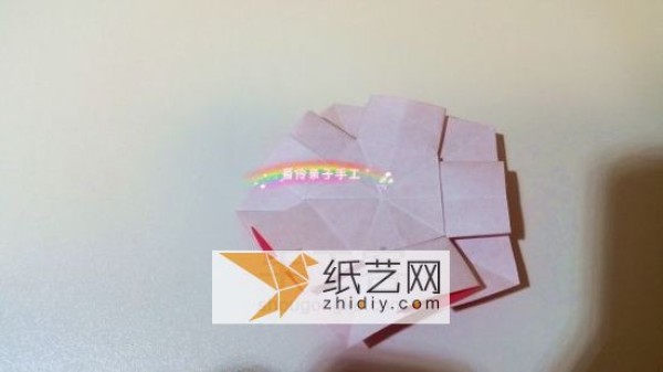 Cherry Blossom Origami Tutorial Illustrated with 48 Steps