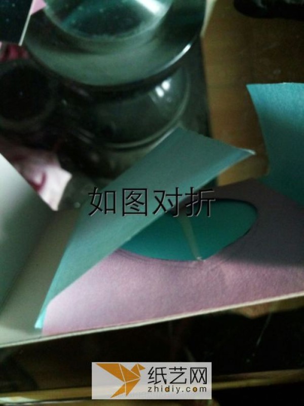 Very simple origami heart-shaped explosive mechanism box for Valentine’s Day gift