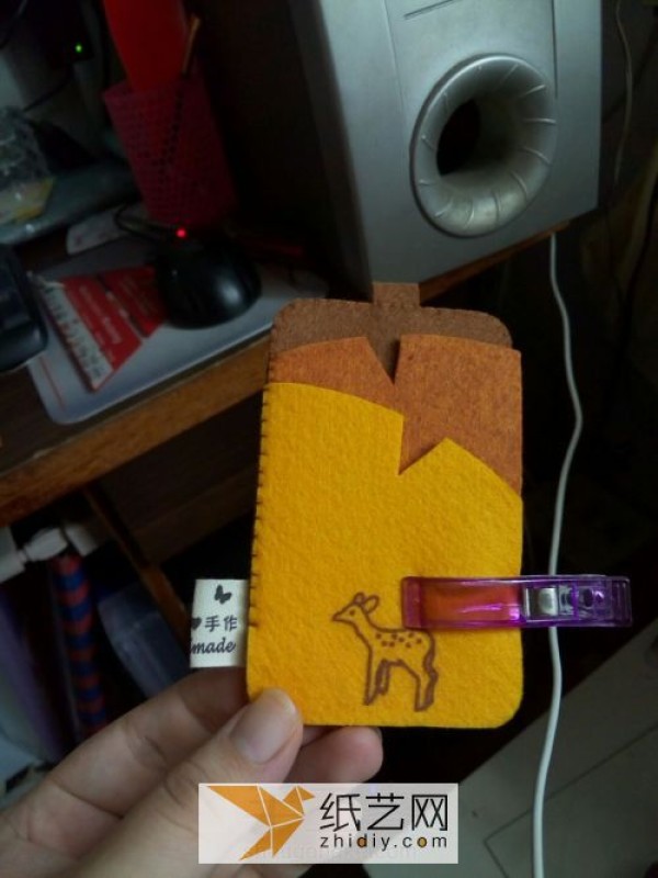 My first non-woven DIY card holder as a Children’s Day gift for friends