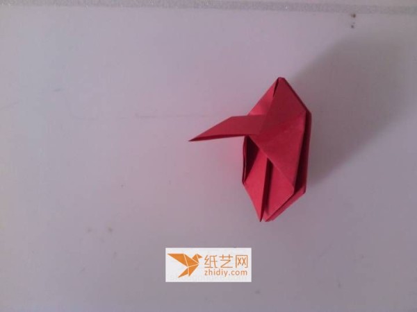 Origami lantern with wings tutorial