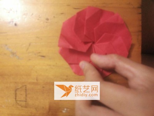 How to make origami camellias