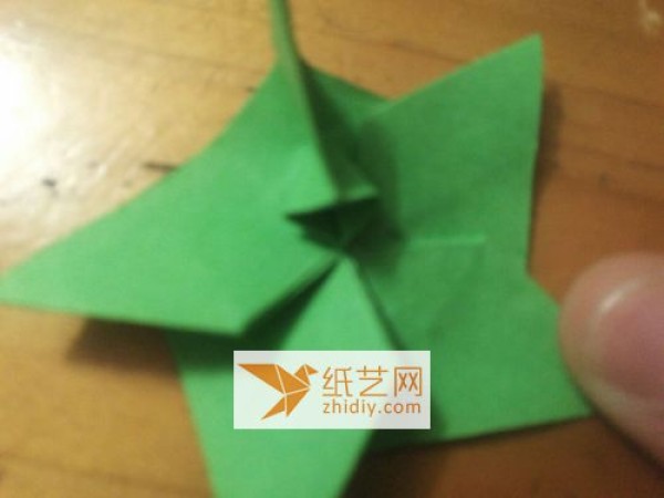 Romantic cherry blossom star handmade paper origami production