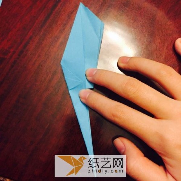 Novel origami paper crane tutorial Creative handmade paper crane DIY folding