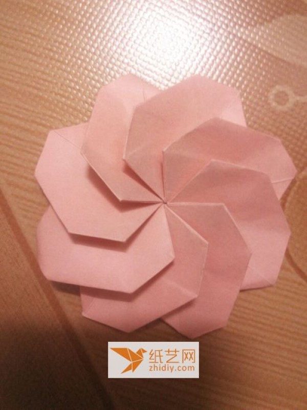 How to make handmade camellias with origami