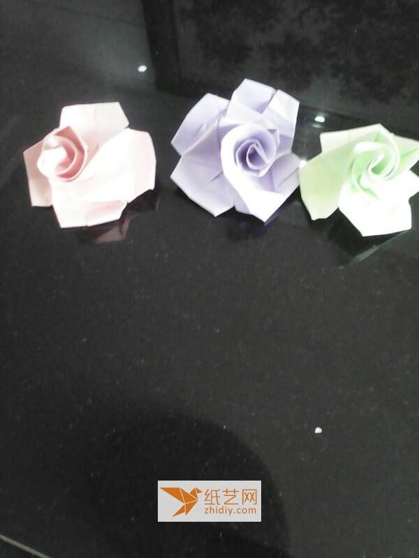 A new origami rose tutorial