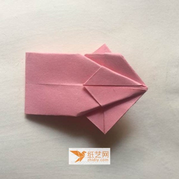 Three-dimensional origami cherry blossom origami flower tutorial