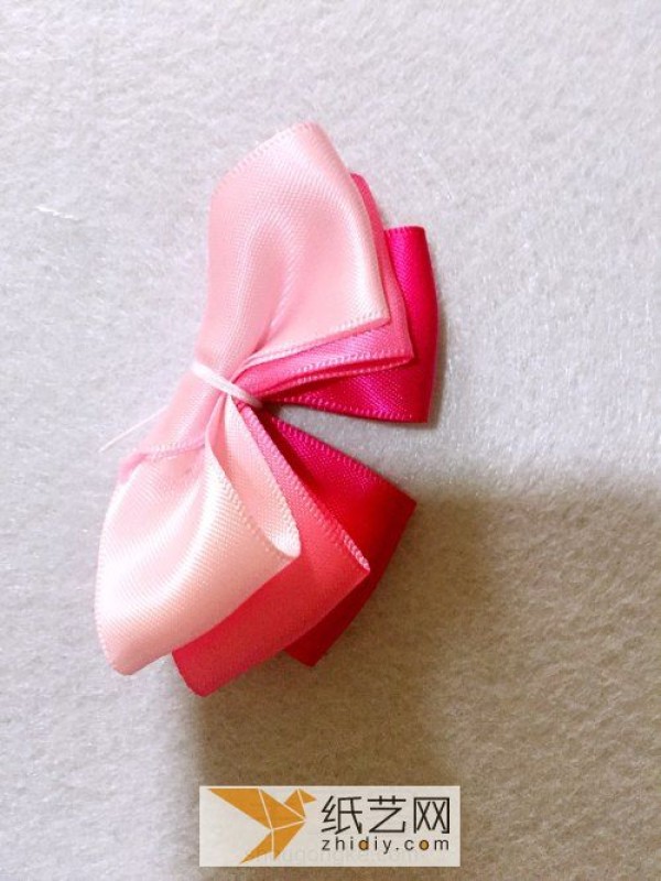 Beautiful ribbon bow hairpin Christmas gift