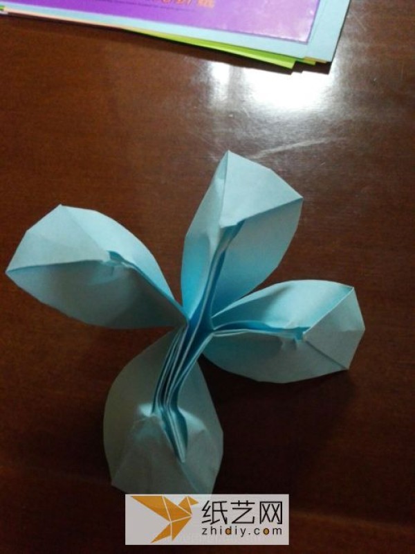 Our Origami Four Leaf Clover Making