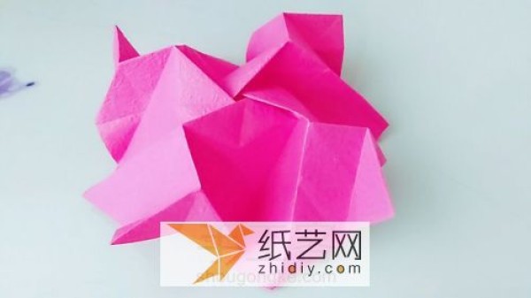 How to fold the super beautiful origami Kawasaki rose