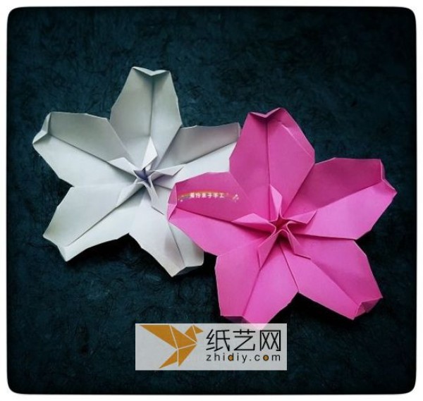 The second wave of Sakura origami tutorial has 45 steps