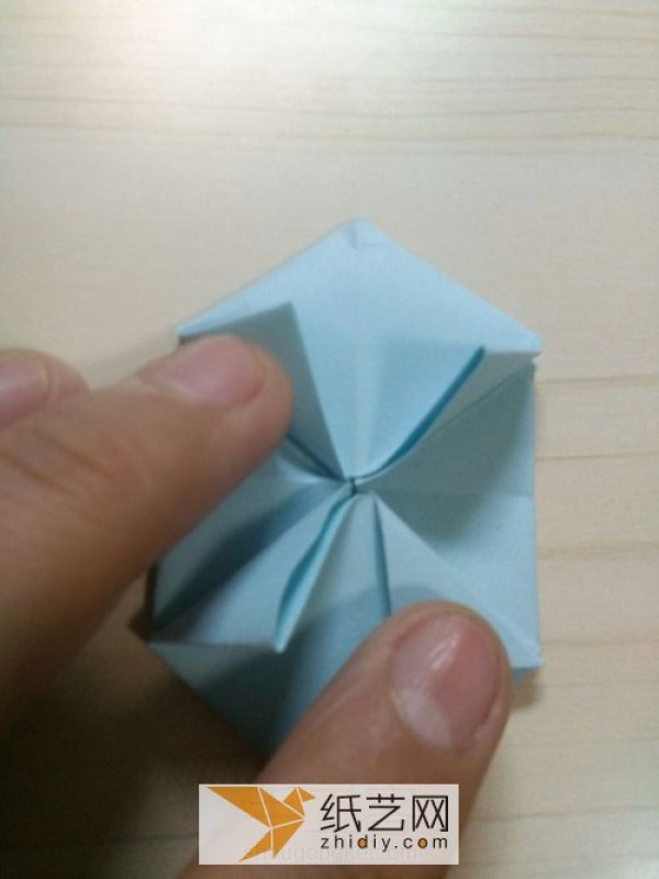 Illustrated tutorial on origami three-dimensional modeling A simple origami practice