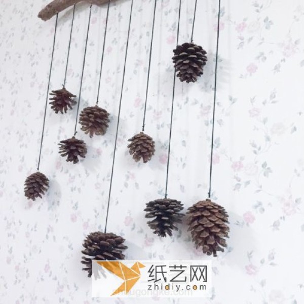 Beautiful hanging ornaments made from materials gifted by nature