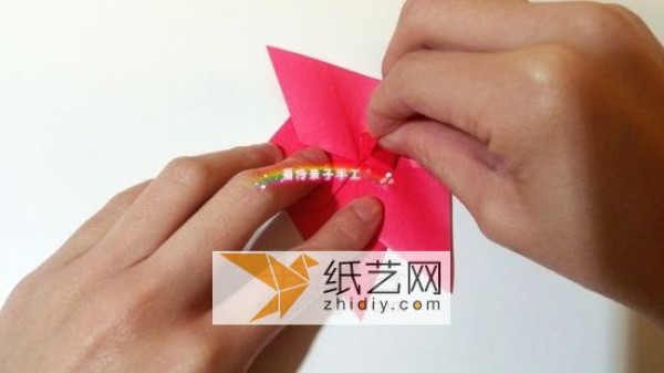 Cherry Blossom Origami Tutorial Illustrated with 48 Steps