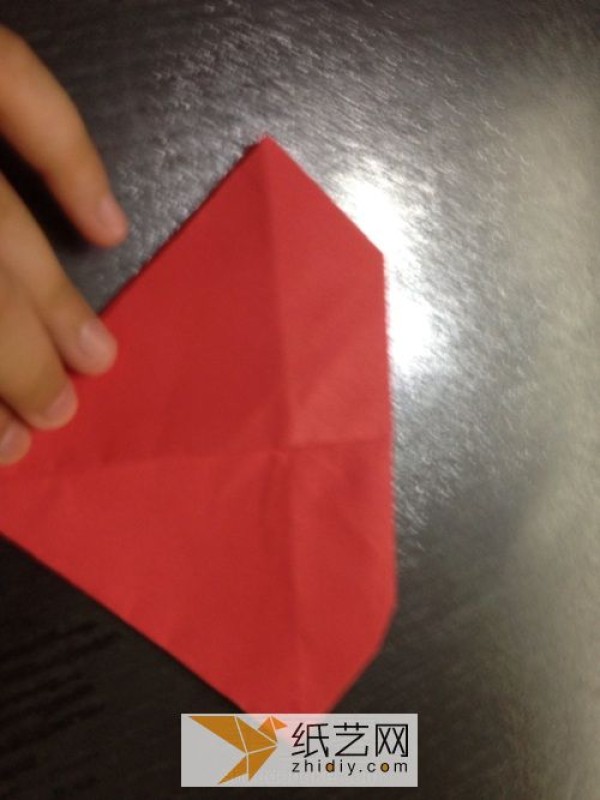 Tutorial on how to transform a magical origami boat into an origami diamond as a Valentines Day surprise