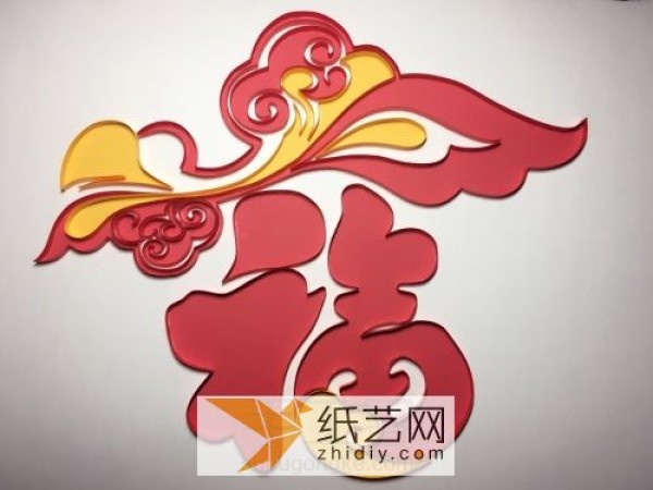 Teach you how to make New Year blessing characters using paper quilling