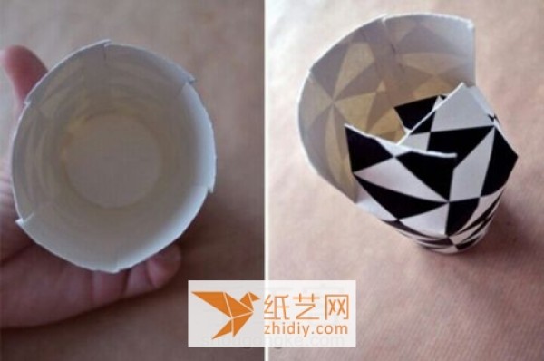 Tutorial on how to turn paper cups into treasures and make paper gift packaging boxes. Tips for packaging Teacher’s Day gifts