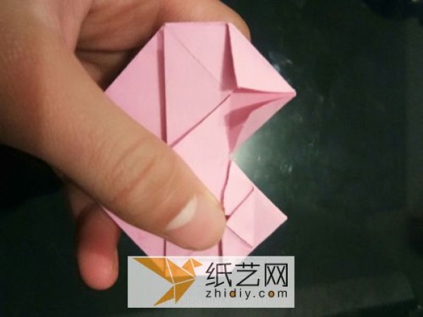 Very simple origami heart illustrated tutorial, complete origami heart making method