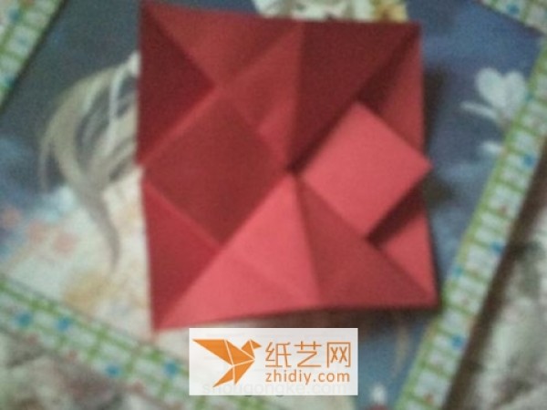 A very practical tutorial for making simple origami roses for Valentines Day