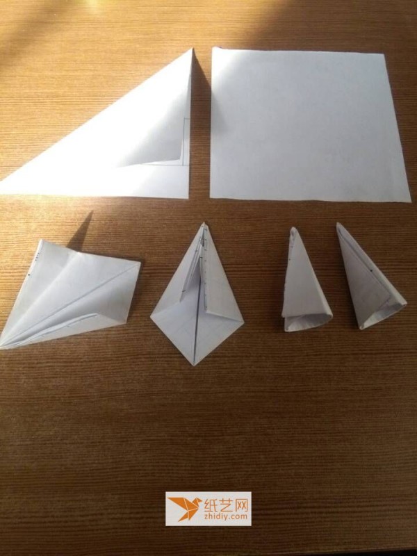 A4 paper handmade fighter model tutorial